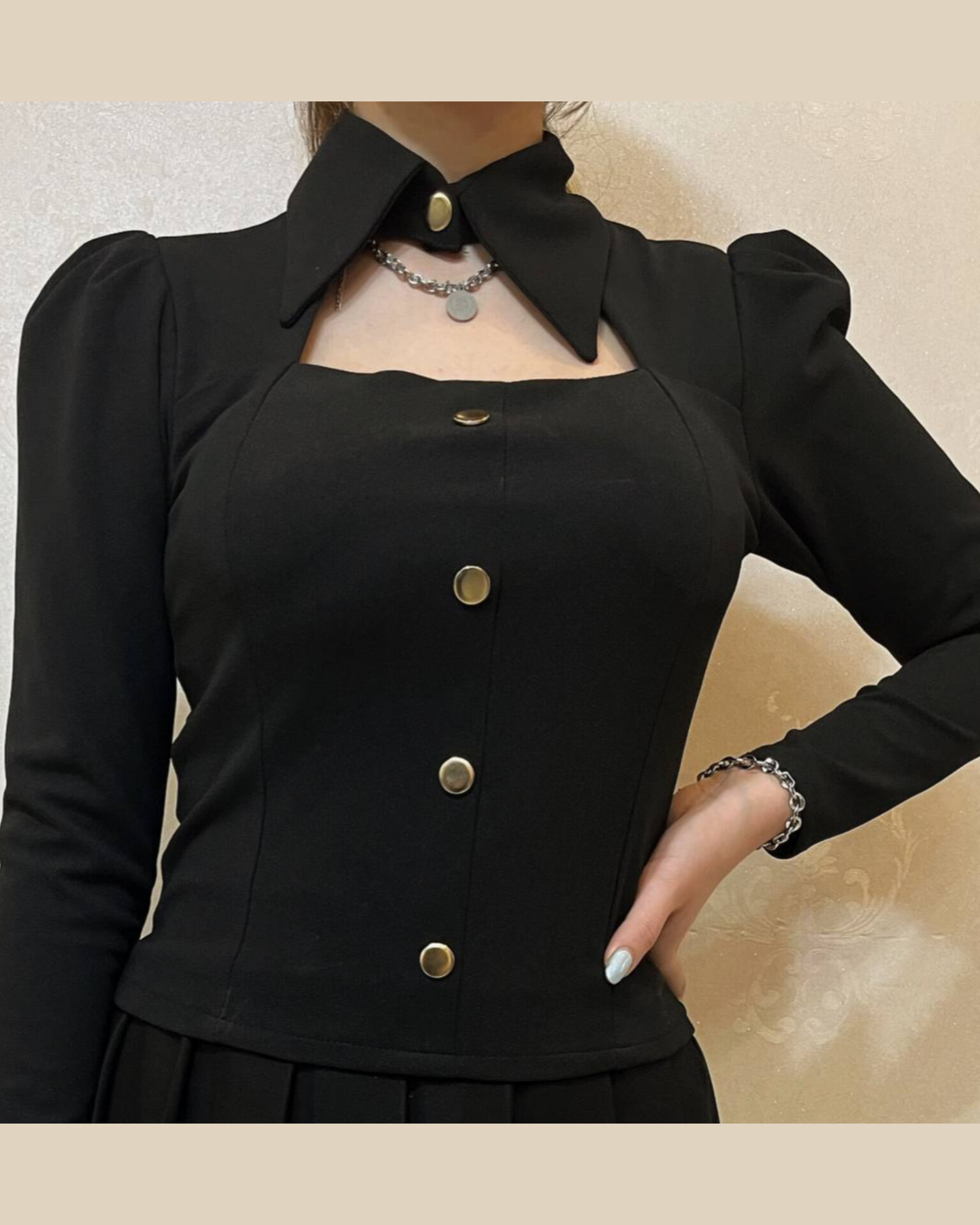 شومیز مزونی پرنسسی