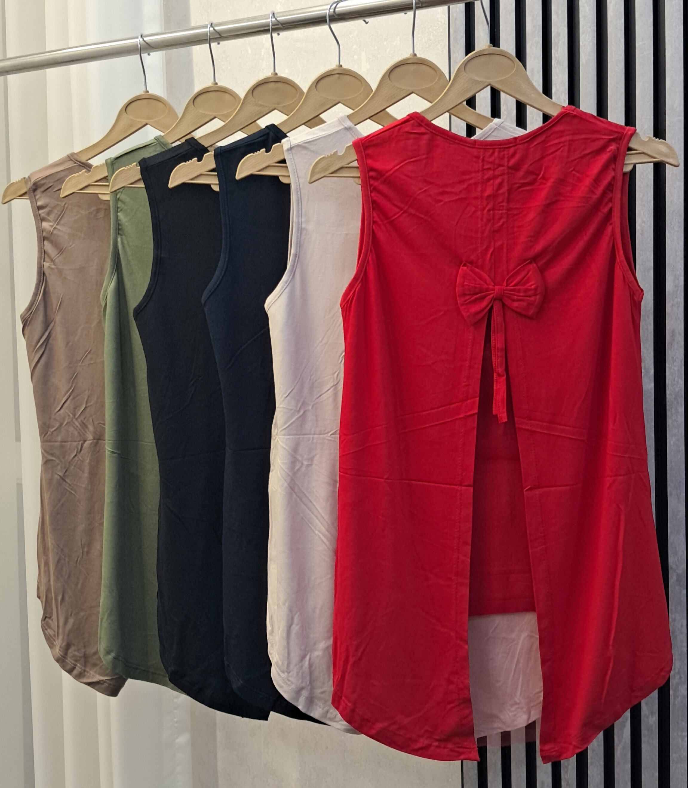 تاپ پشت توری پاپیون🎀