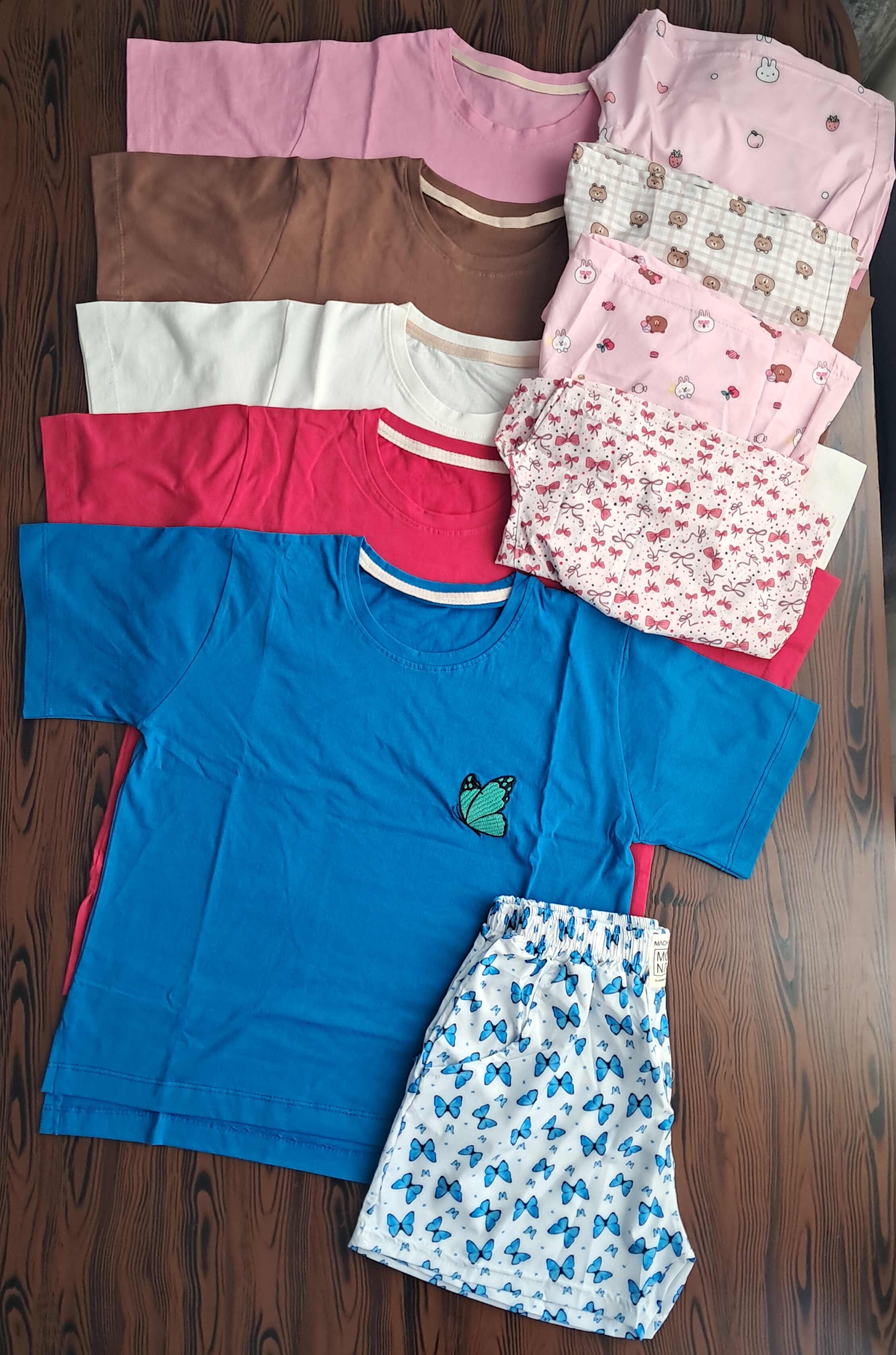 ست کراپ و شورتک عروسکی🧸🎀