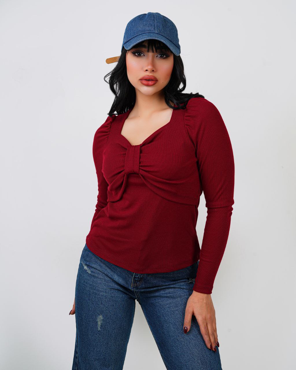 بلوز کبریتی پاپیون🎀