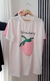 تیشرت لانگ توت فرنگی🍓