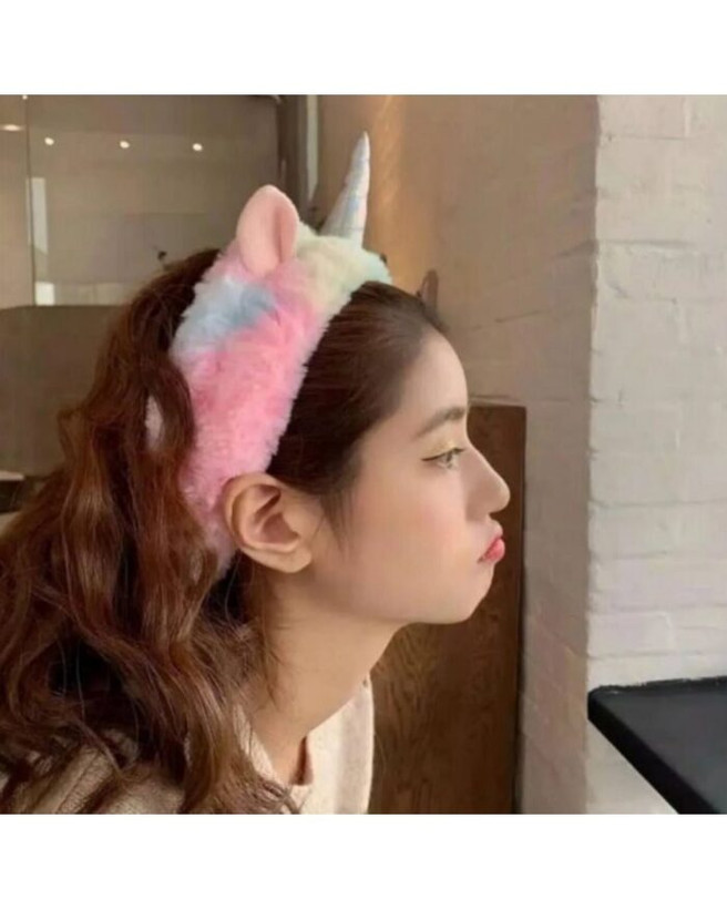 هدبند حوله ای یونیکورن تک شاخ🦄