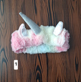 هدبند حوله ای یونیکورن تک شاخ🦄